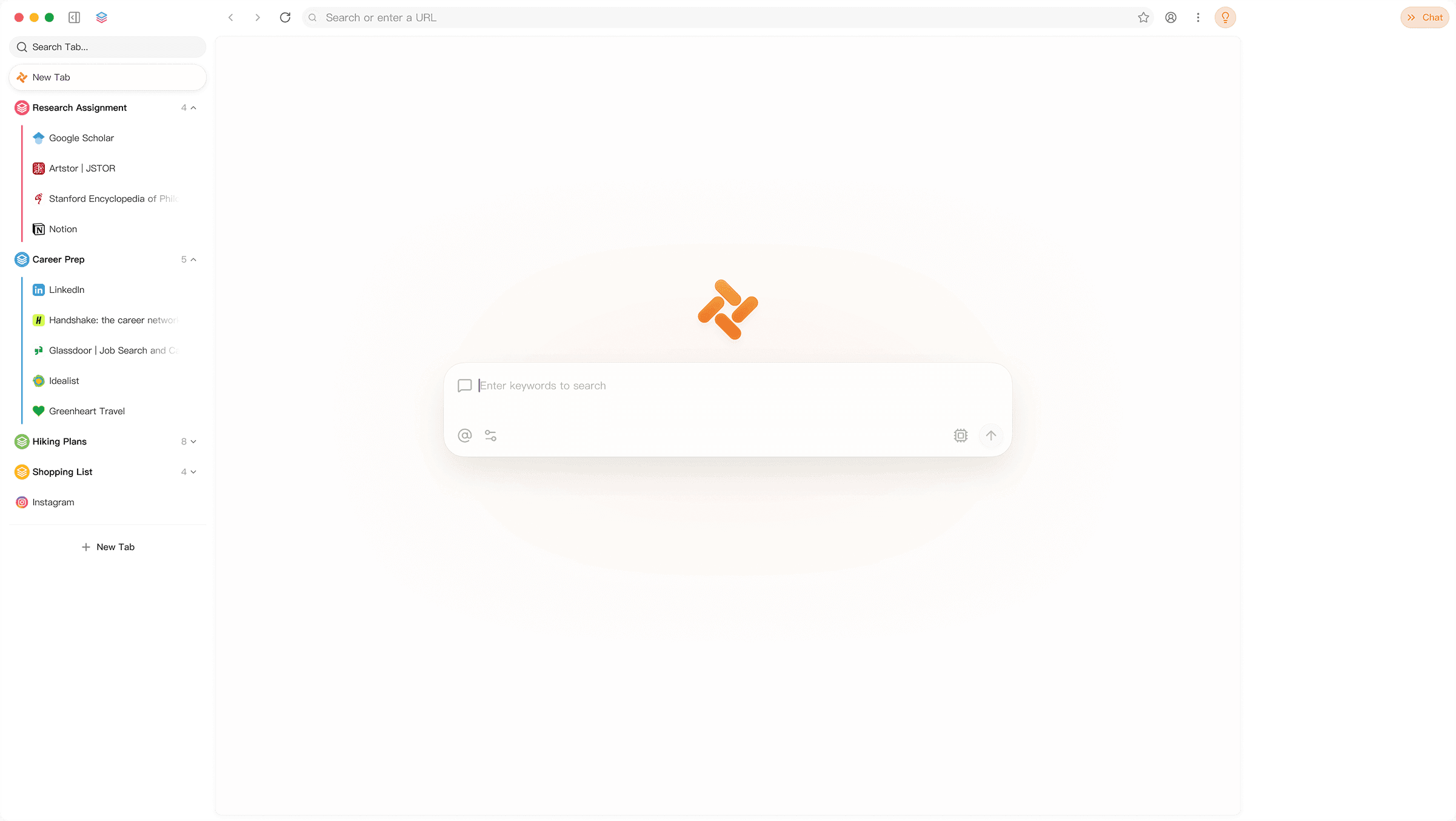 Tabbit Browser Preview